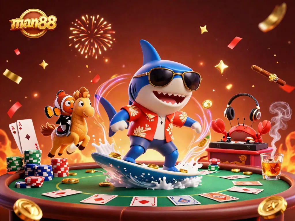 Experience thrilling gameplay at man88 with dynamic 3D casino adventures featuring vibrant characters.